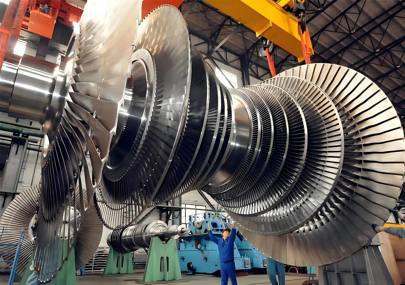 Giant Rotor Turbine rotor - 成都能洁环保技术有限公司
