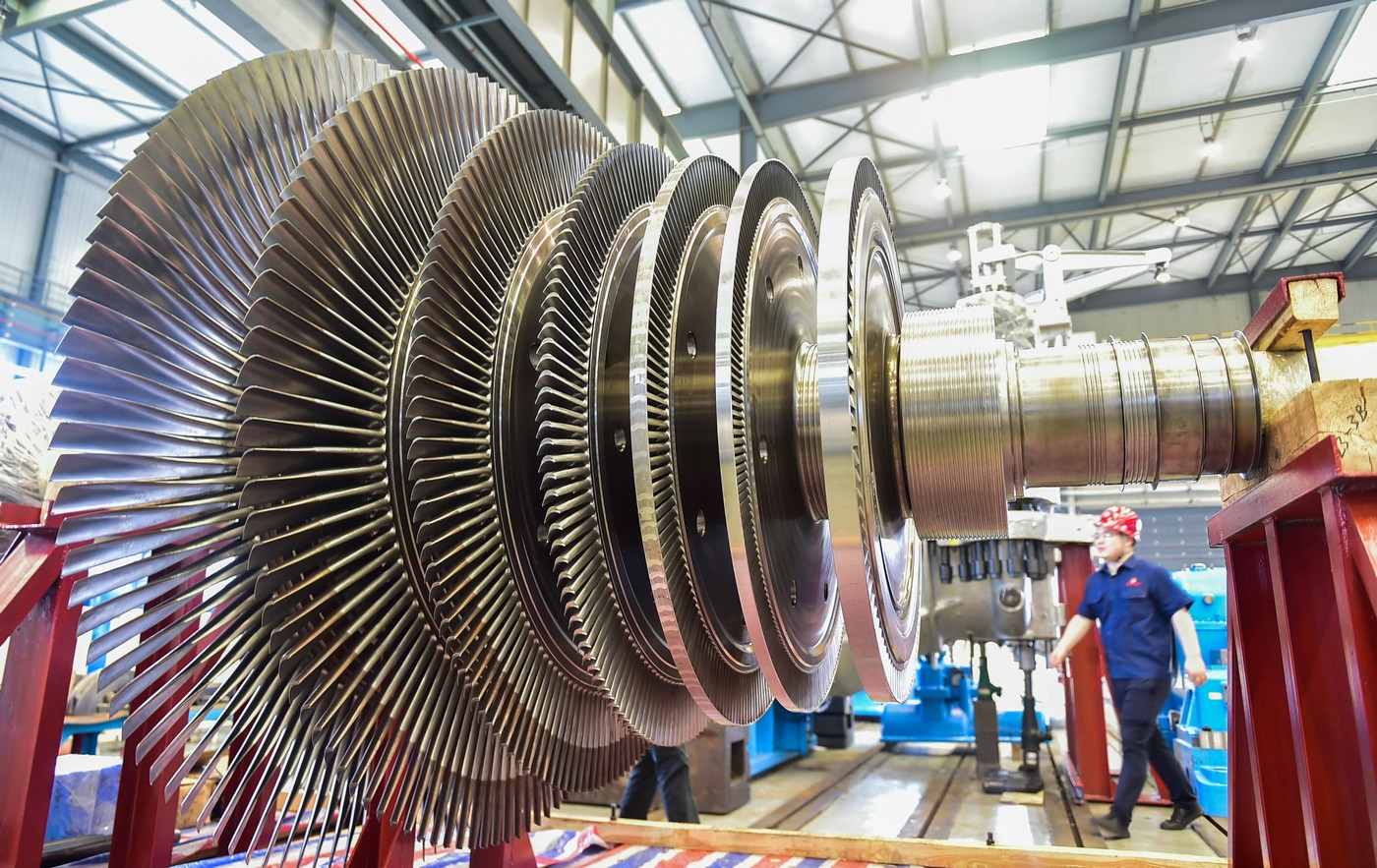 Giant Rotor Turbine rotor - 成都能洁环保技术有限公司
